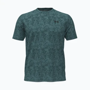 Koszulka treningowa męska Under Armour Tech Tee Pixelate rack green/black