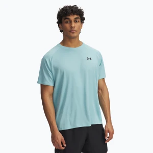 Koszulka treningowa męska Under Armour Tech Textured stream/black