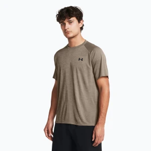 Zdjęcie produktu Koszulka treningowa męska Under Armour Tech Textured taupe dusk/black