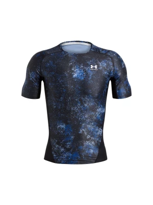 Koszulka treningowa męska Under Armour UA Hg Isochill Prtd Ss - granatowa