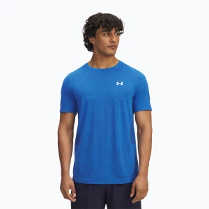 Koszulka treningowa męska Under Armour Vanish Seamless blue atlantis/white