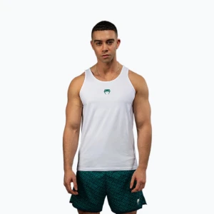 Koszulka treningowa męska Venum Echo white/emerald green