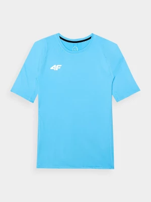 Koszulka treningowa szybkoschnąca męska - niebieska 4F