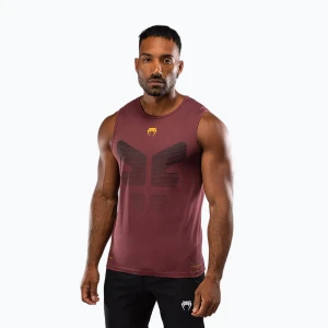 Koszulka treningowa męska Venum Tactical XT Tank black/fire red black/burgundy/gold