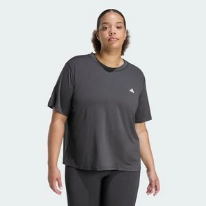 Koszulka treningowa z zaokrąglonym dekoltem Essentials Minimal Adidas czarny