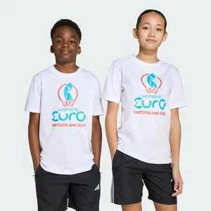 Zdjęcie produktu Koszulka UEFA Women's EURO25™ Official Emblem Kids Adidas