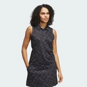 Koszulka Ultimate365 Printed Sleeveless Polo Adidas czarny