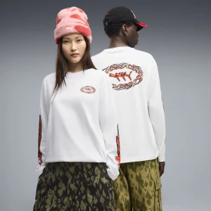 Koszulka unisex FUTURE.PUMA.ARCHIVE Boxy Flame, Odzież, Biały