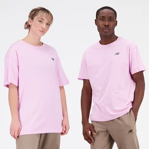 Koszulka unisex New Balance UT21503LLC - różowa