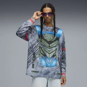 Zdjęcie produktu Koszulka unisex z długim rękawem A$AP ROCKY × PUMA Moto Armor, Odzież, Biały