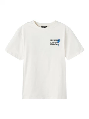 LMTD Koszulka w kolorze biało-niebieskim rozmiar: 134/140