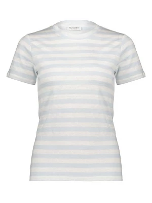Marc O'Polo Koszulka w kolorze biało-niebieskim rozmiar: L