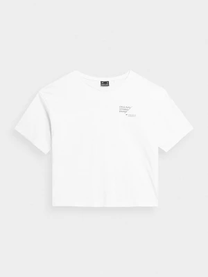 4F Koszulka w kolorze białym rozmiar: L