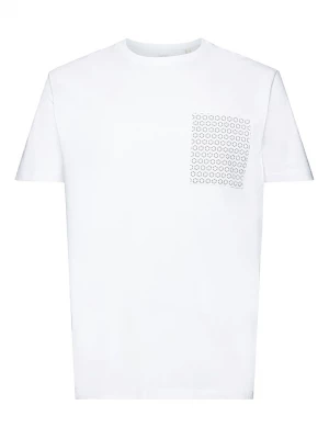 ESPRIT Koszulka w kolorze białym rozmiar: XXL