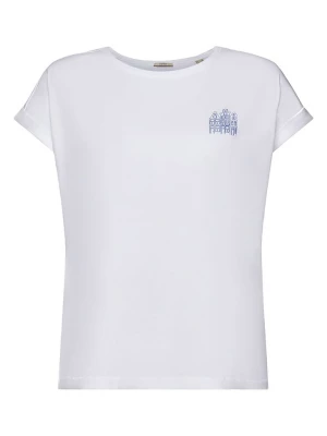 ESPRIT Koszulka w kolorze białym rozmiar: L