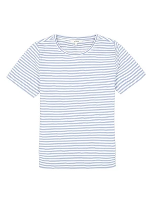 Garcia Koszulka w kolorze błękitno-białym rozmiar: M
