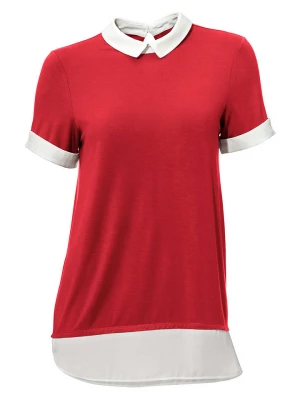 Heine Koszulka w kolorze czerwono-białym rozmiar: 36