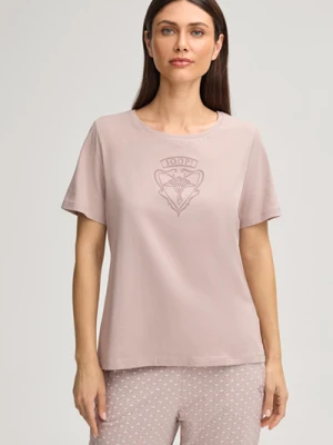 Koszulka w kolorze jasnobeżowym Joop