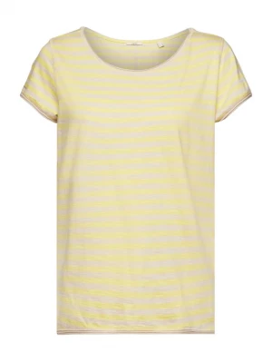 ESPRIT Koszulka w kolorze kremowo-żółtym rozmiar: M