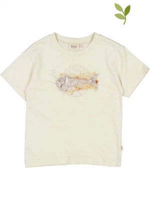 Wheat Koszulka "Fishskeleton" w kolorze kremowym rozmiar: 98