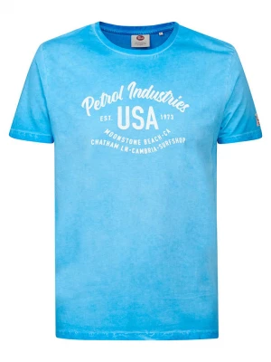 Petrol Industries Koszulka w kolorze niebieskim rozmiar: M