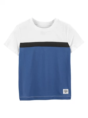 OshKosh Koszulka w kolorze niebiesko-białym rozmiar: 92