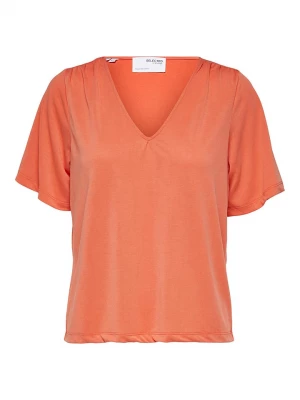 SELECTED FEMME Koszulka w kolorze pomarańczowym rozmiar: M