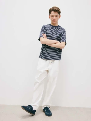 Zdjęcie produktu Koszulka w paski granatowy - Dzieci - lata - MANGO KIDS