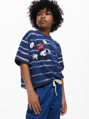 Koszulka w paski Mickey Mouse™ Desigual