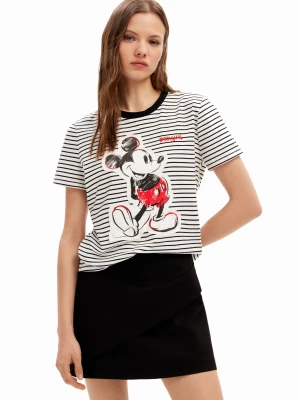 Koszulka w paski z motywem Myszki Miki Desigual
