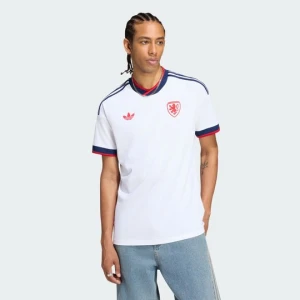 Koszulka wyjazdowa Czechy 26 Adidas biały