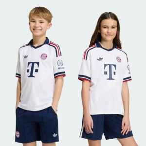 Koszulka wyjazdowa dla dzieci FC Bayern 26 / 27 Adidas biały