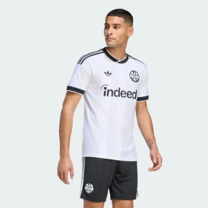 Koszulka wyjazdowa Eintracht Frankfurt 26 / 27 Adidas biały
