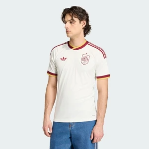 Koszulka wyjazdowa Hiszpania 26 Adidas Off White