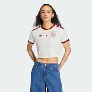 Koszulka wyjazdowa Hiszpania 26 Cropped Adidas