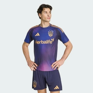 Koszulka wyjazdowa LA Galaxy 25 / 26 Authentic Adidas niebieski