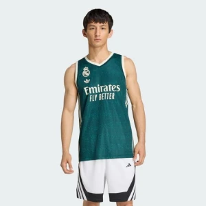 KOSZULKA WYJAZDOWA MĘSKA REAL MADRYT BB Adidas Aurora Ivy