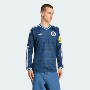 Koszulka wyjazdowa z długim rękawem Newcastle United FC 26 / 27 Adidas niebieski