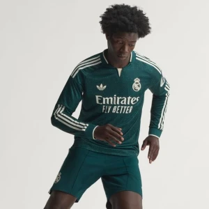 Koszulka wyjazdowa z długim rękawem Real Madrid 26 / 27 Authentic Adidas Aurora Ivy