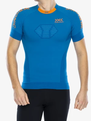 Koszulka X-Bionic Invent 4.0 Run Speed - teal blue/kurkuma orange