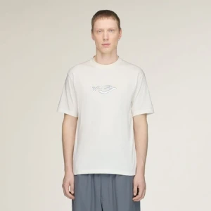 KOSZULKA Y-3 LIQUID LOGO SHORT SLEEVE Adidas Chalk White