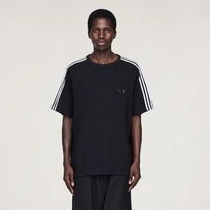 Koszulka Y-3 z krótkim rękawem i 3 paskami Adidas