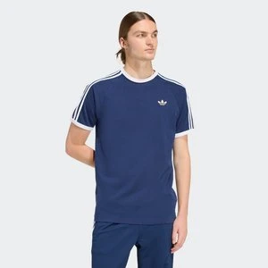 Koszulka z 3 paskami Adidas Night Indigo