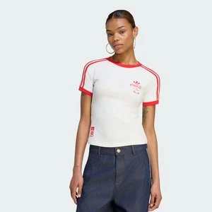 KOSZULKA Z 3 PASKAMI Adidas Core White