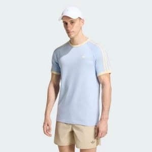 Koszulka z 3 paskami Adidas niebieski