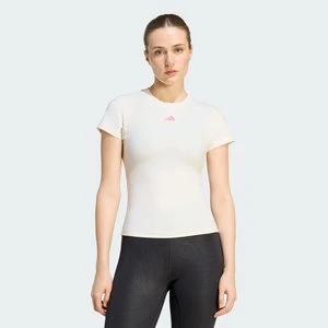 KOSZULKA Z 3 PASKAMI STUDIO BABY TEE Adidas beżowy