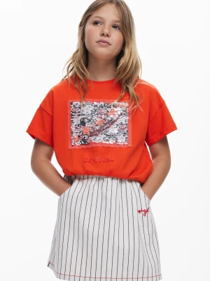 Koszulka z cekinami Desigual