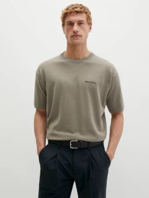 Zdjęcie produktu Koszulka z cienkiej dzianiny DFB Travel Collection Marc O'Polo hnědá