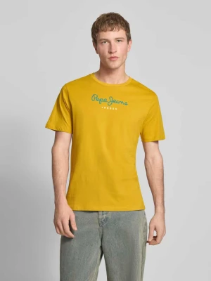 Koszulka z czystej bawełny w kroju regular fit model 'EGGO' Pepe Jeans