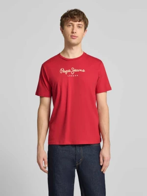 Koszulka z czystej bawełny w kroju regular fit model 'EGGO' Pepe Jeans